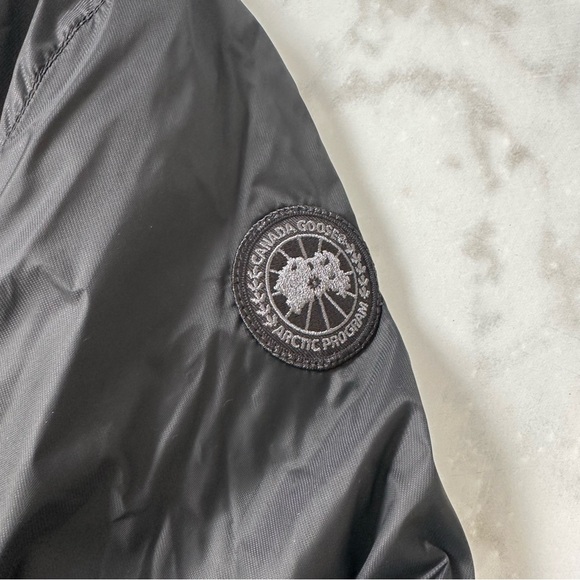 Canada Goose North Shore Reversible Camo Black Bomber Jacket Camouflage Puffer M - Picture 7 of 15